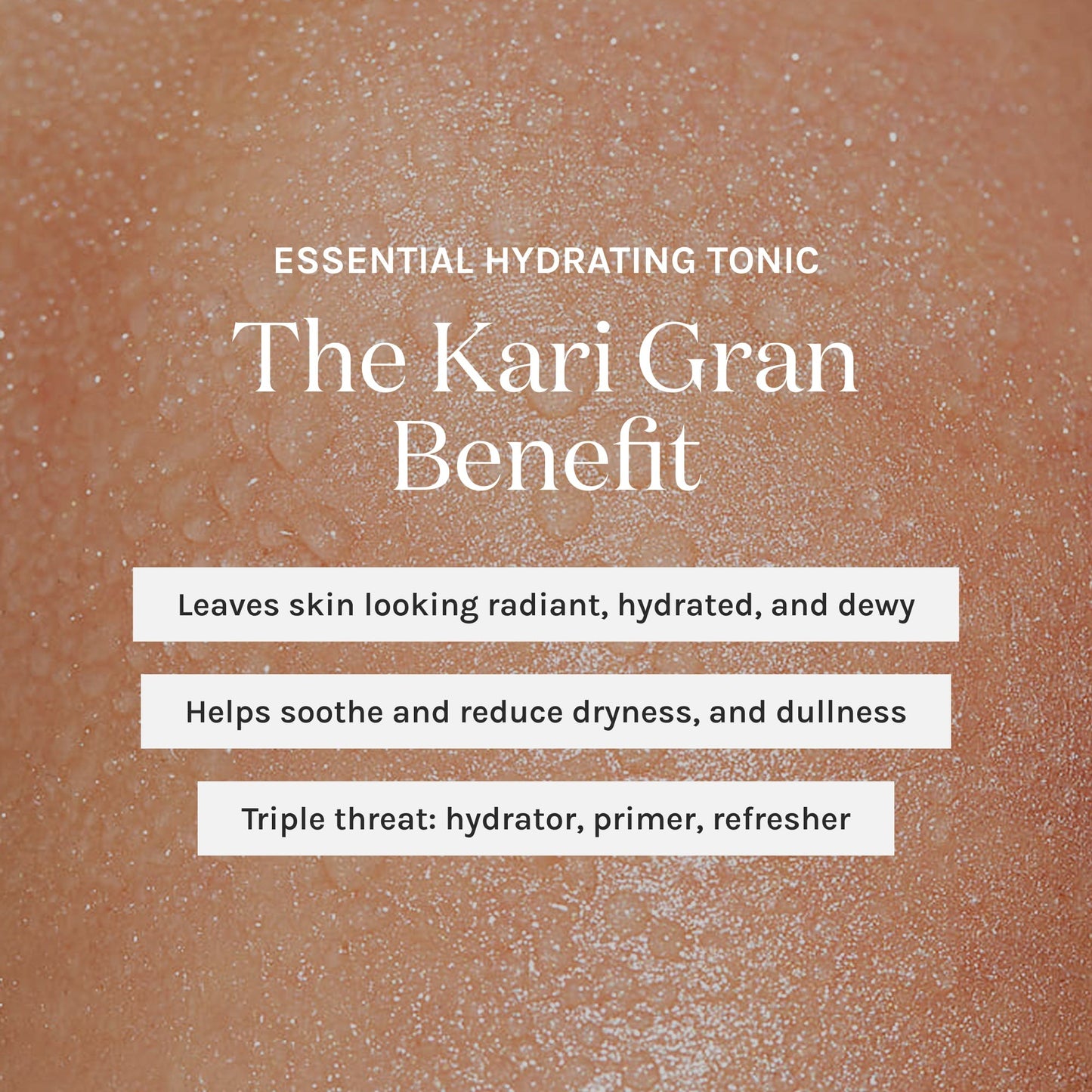 benefits of essential hydrating tonic