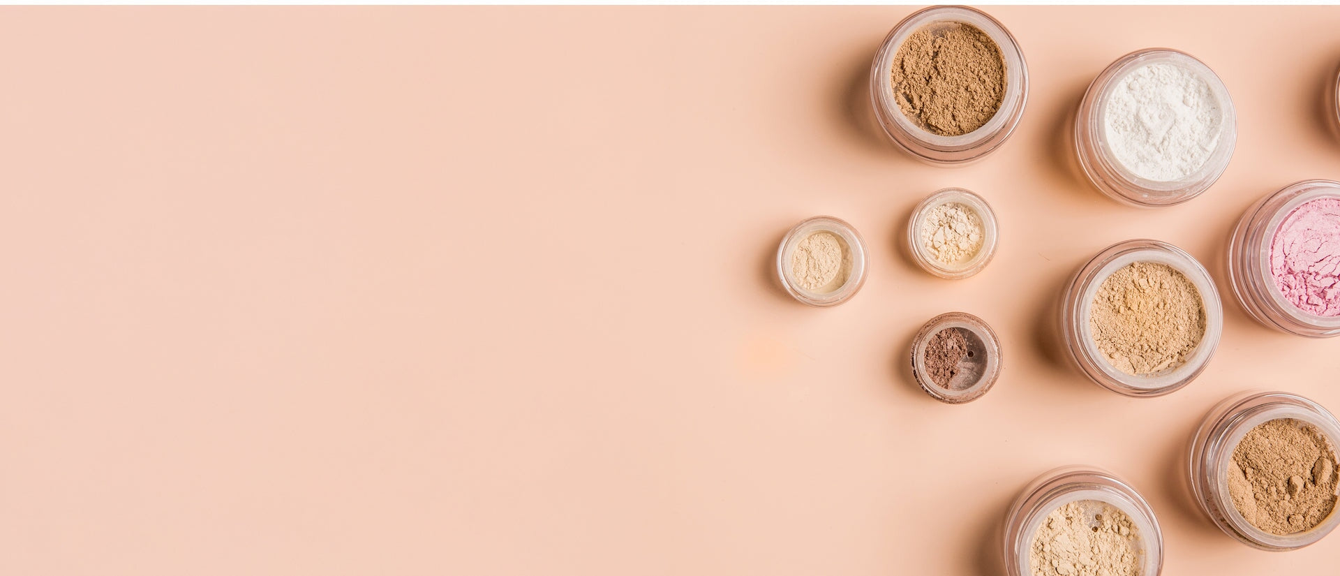 kari gran mineral makeup jars without the top